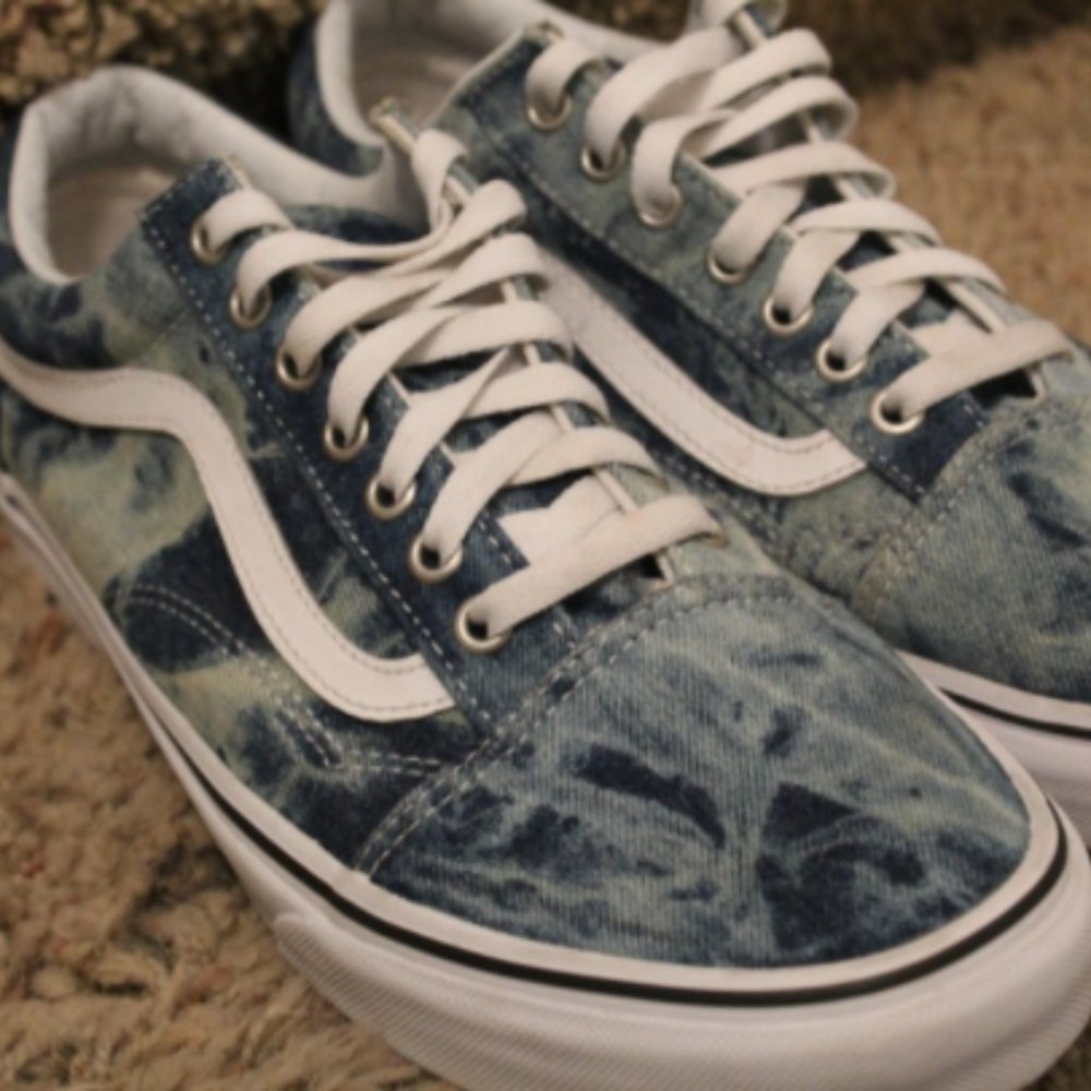 blue jean vans
